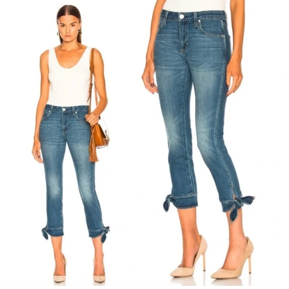 AMO Ankle Tie Jean in Medium Vintage SIZE 29
